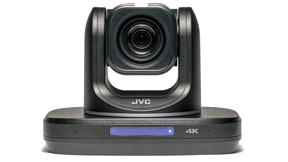 The JVC Professional KY-PZ510N PTZ Camera in black.