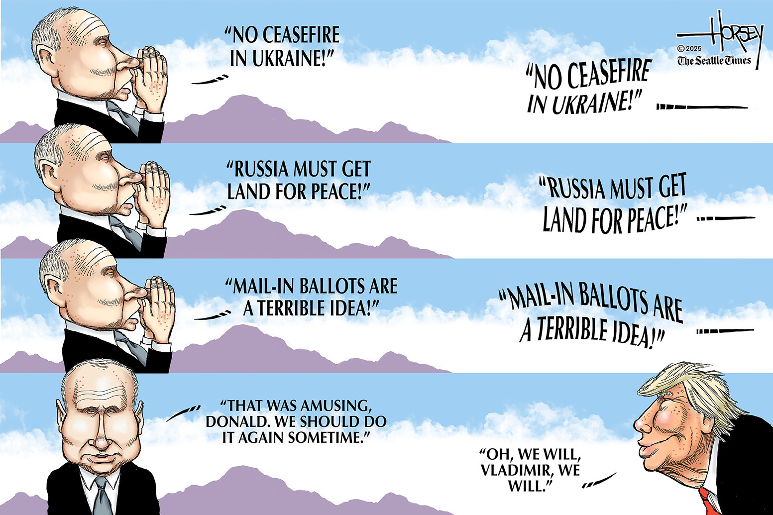 Political cartoon