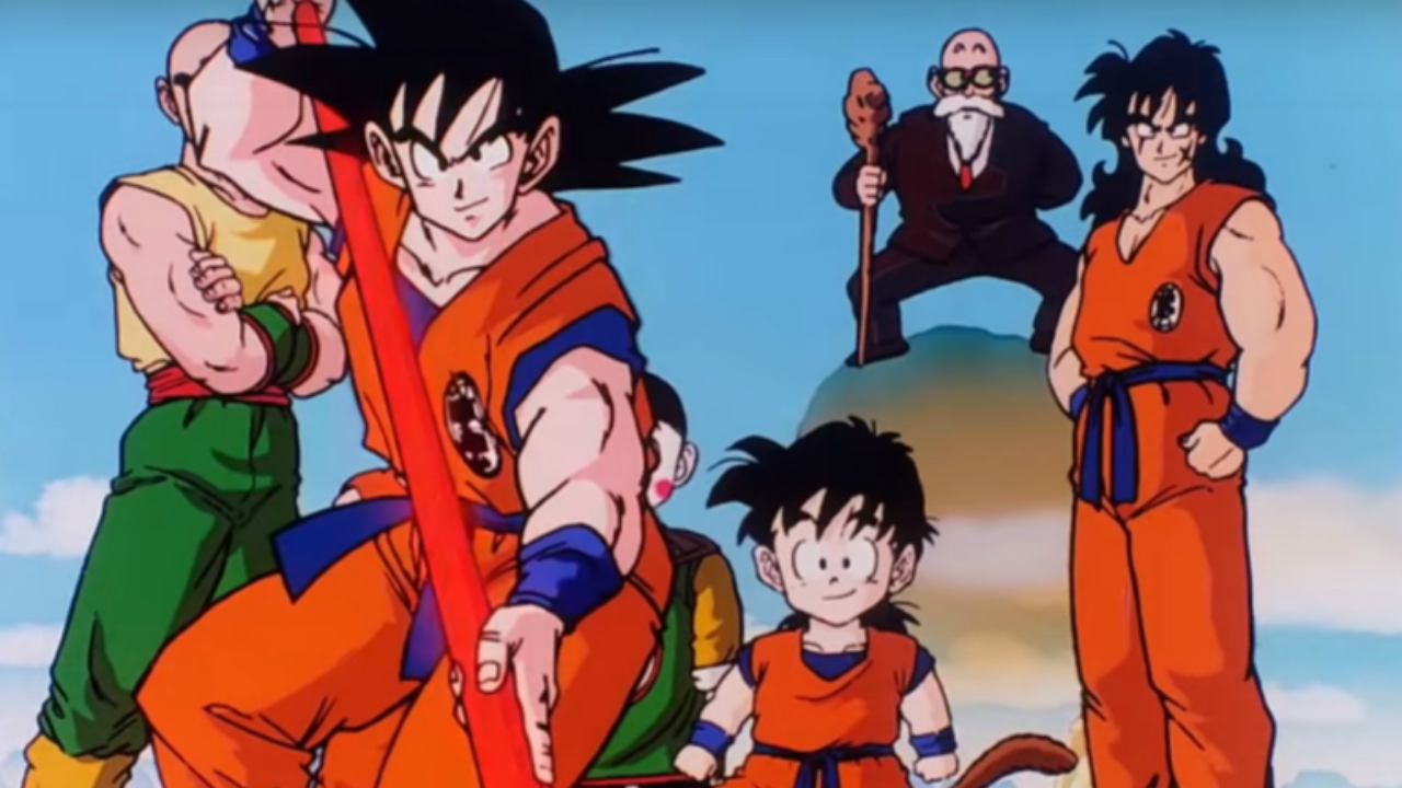 Goku and the crew
