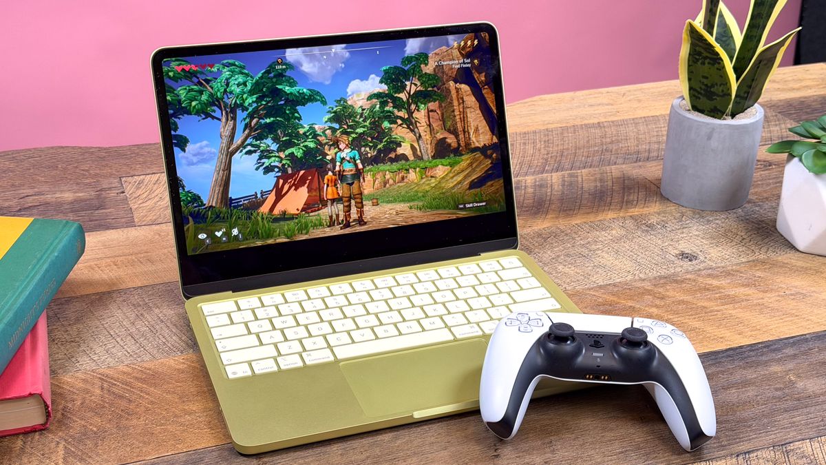MacBook Neo shown on desk