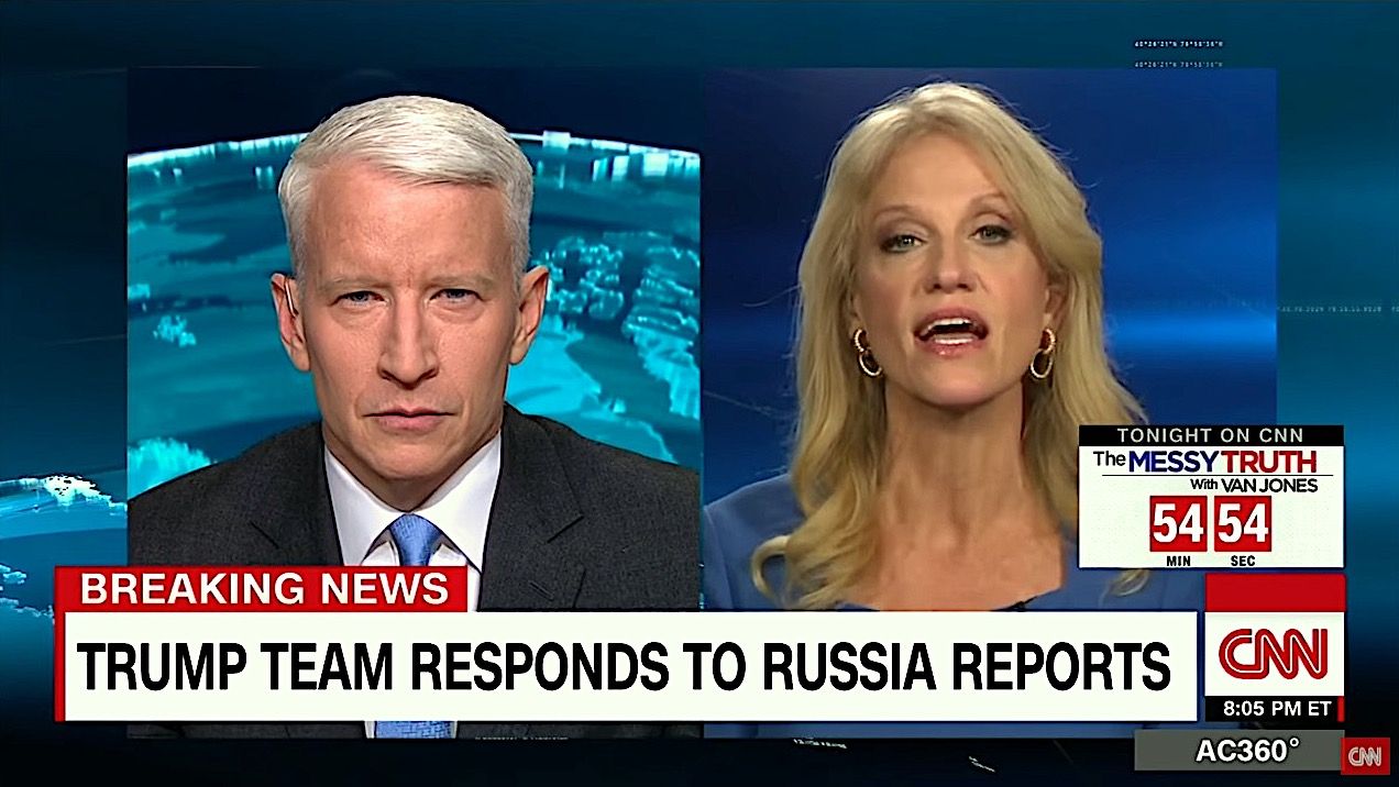 Kellyanne Conway battles Anderson Cooper