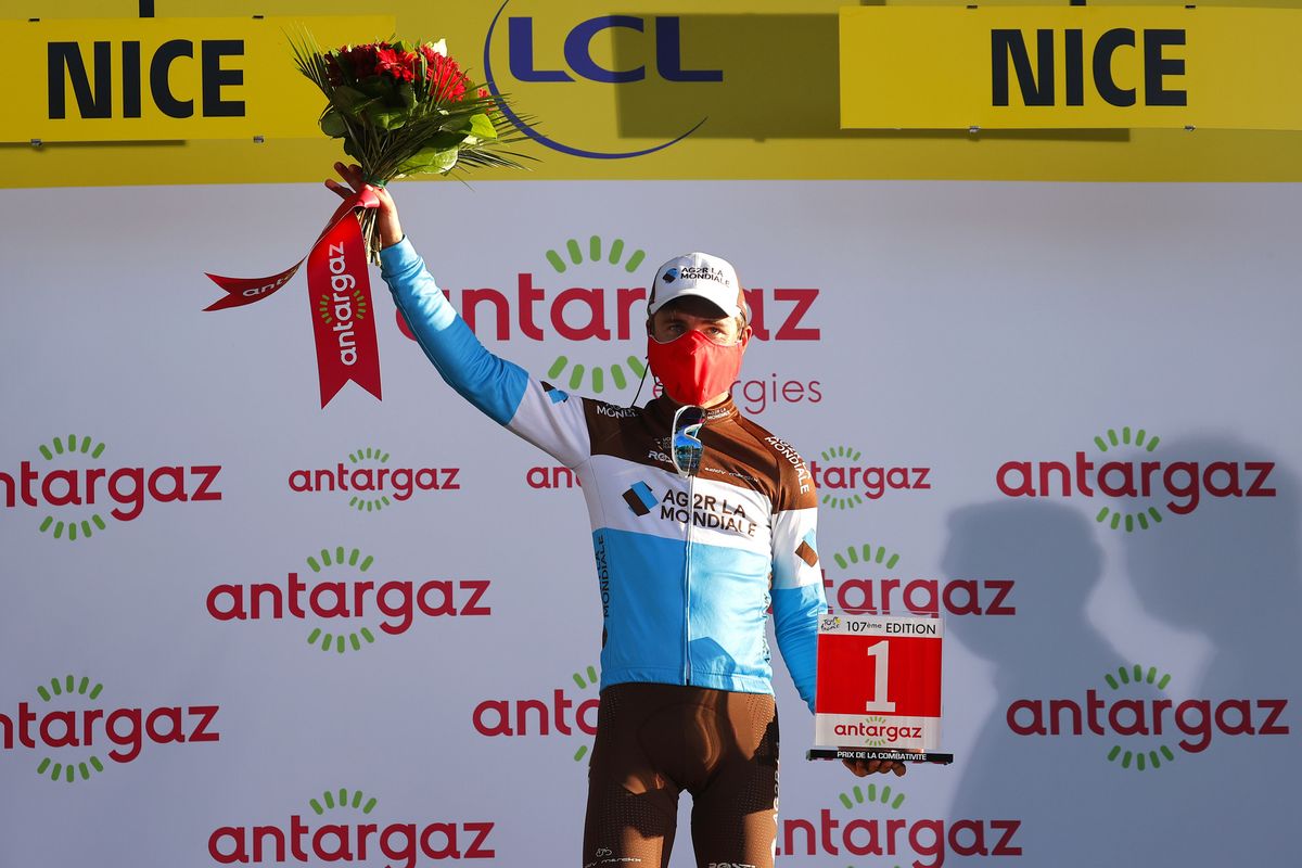 Tour de France 2020 107th Edition 2nd stage Nice Nice 186 km 30082020 Benoit Cosnefroy FRA AG2R La Mondiale photo Luca BettiniBettiniPhoto2020