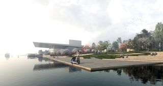 Copenhagen Opera Park rendering