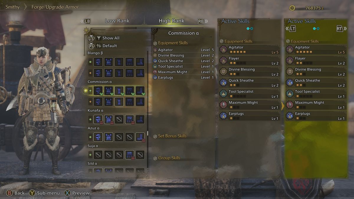 Monster Hunter Wilds secret armor - Commission