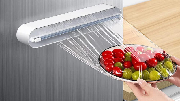 DriveLink Refillable Magnetic Plastic Wrap Dispenser