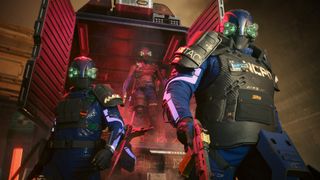 Max Tac enforcers in Cyberpunk 2077: Phantom Liberty