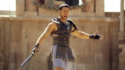 Russell Crowe as Maximus in Gladiator