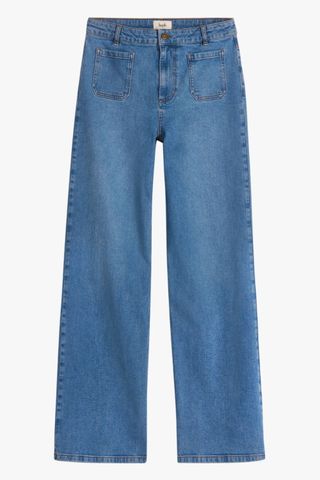 Anthropologie Pilcro The Skipper Cropped Wide-Leg Jeans