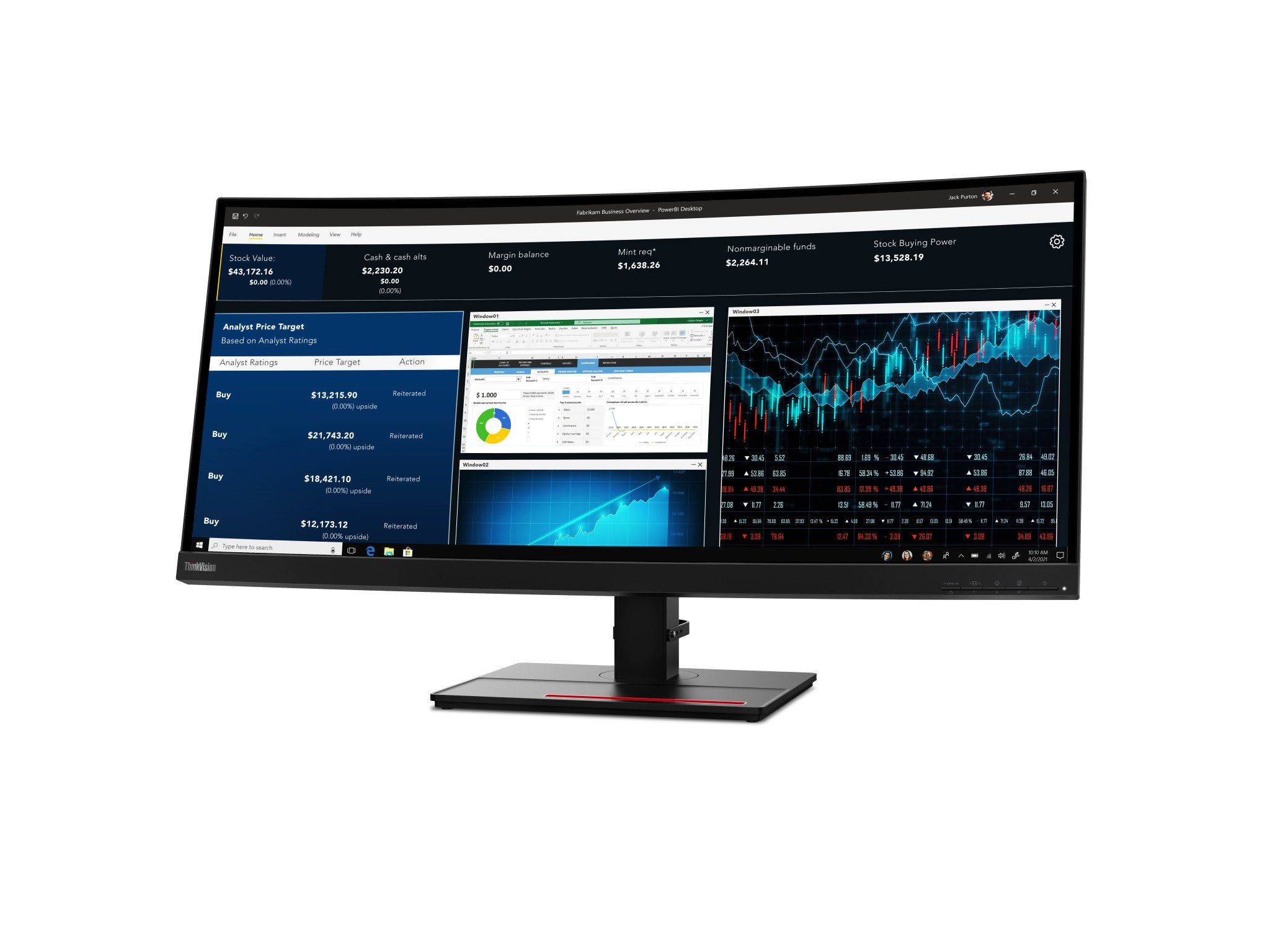 Lenovo's new ThinkVision monitor and ThinkPad dock are built for ...