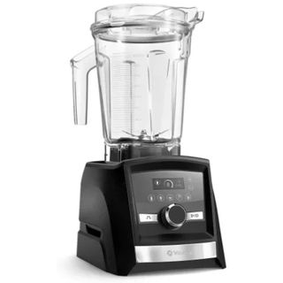 vitamix a3500 in black on a white background
