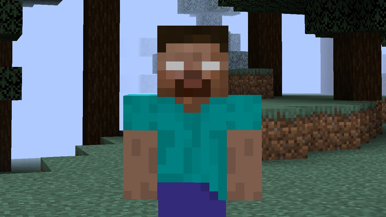 Original Herobrine Minecraft Skin