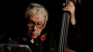 Herbie Flowers playing double bass