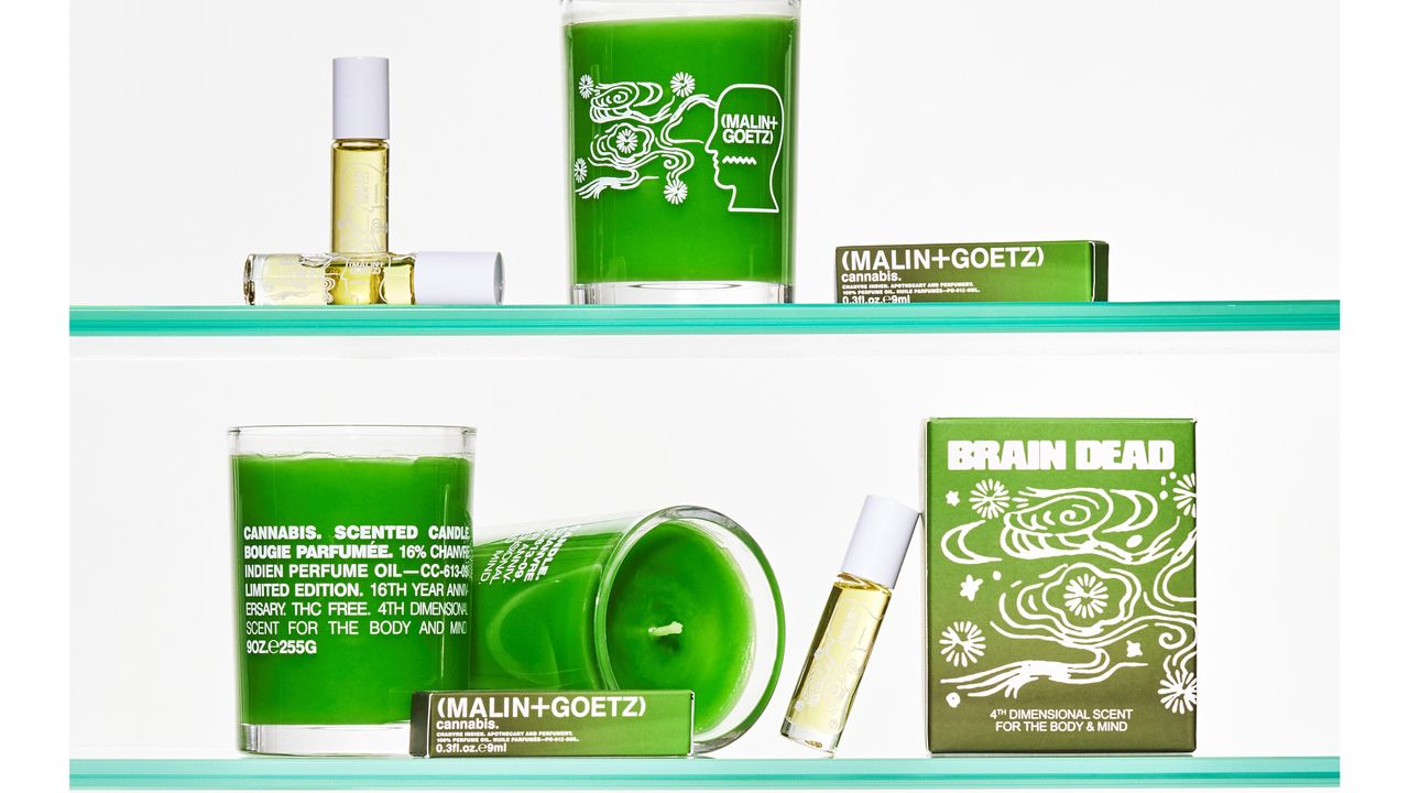 Malin + Goetz Brain Dead cannabis candles