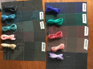 a selection of Bolon yarn bundles