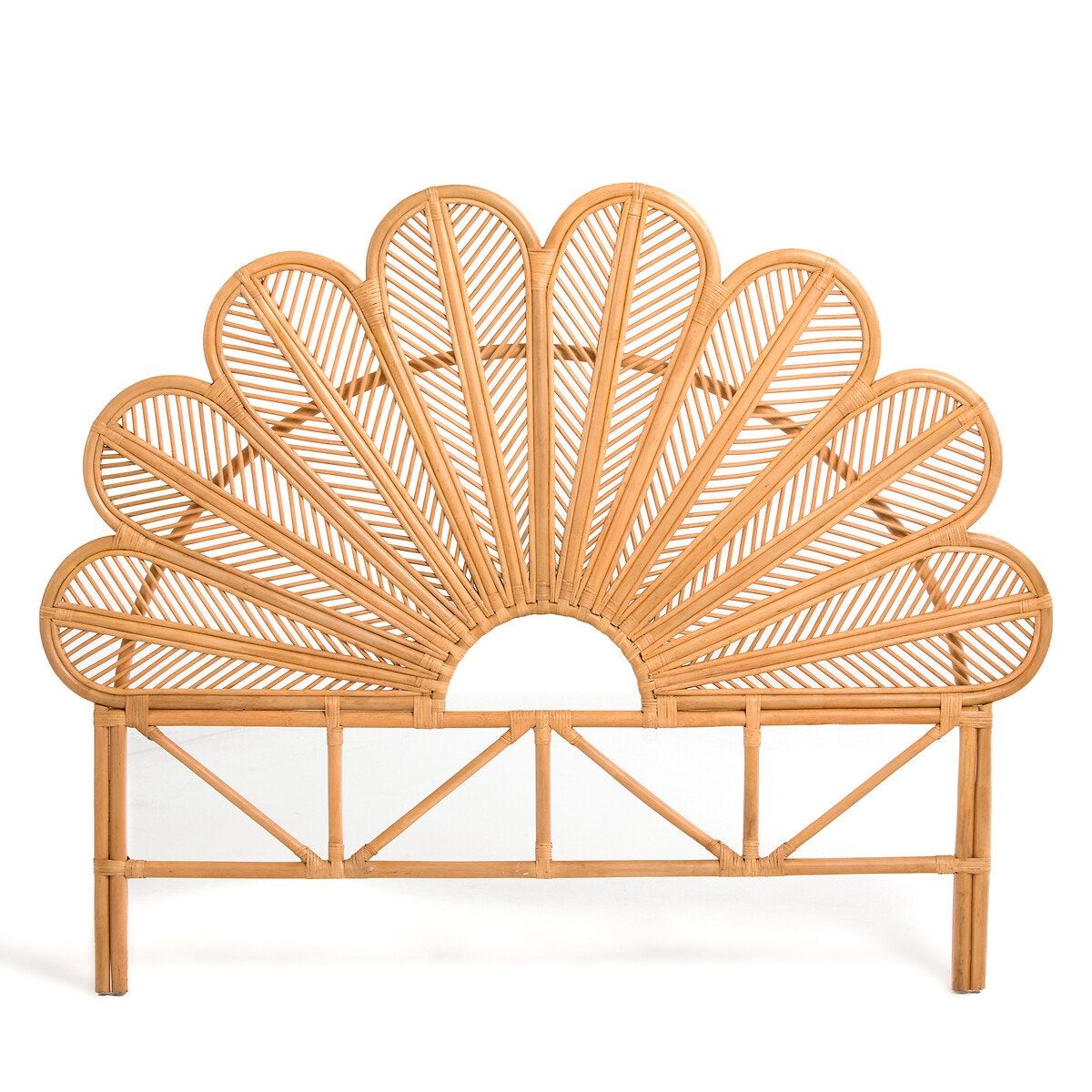 Petal cane headboard