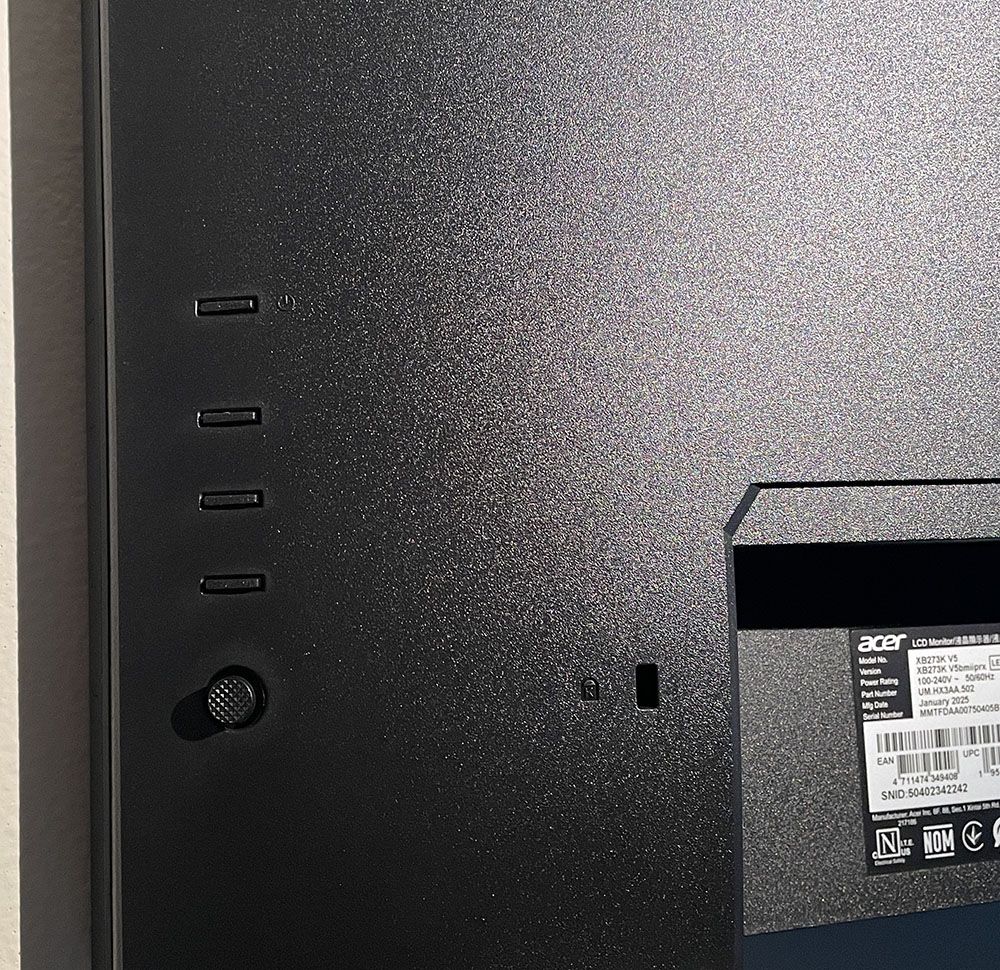 Acer Predator XB273K V5
