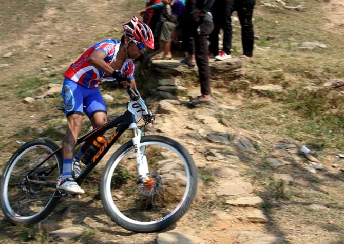 Ajay Pandit Chettri will look to lead an eager Team Nepal at the 2014 UCI MTB Marathon World Championships