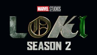 A screenshot of the official logo for Loki season 2 on Disney Plus