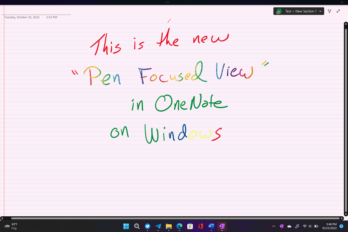 OneNote’s new ‘Pen Focused View’ now rolling out to Insiders, gets a