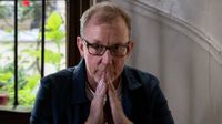 British rock band Blur's drummer Dave Rowntree poses during a photo session in Paris on June 19, 2025
