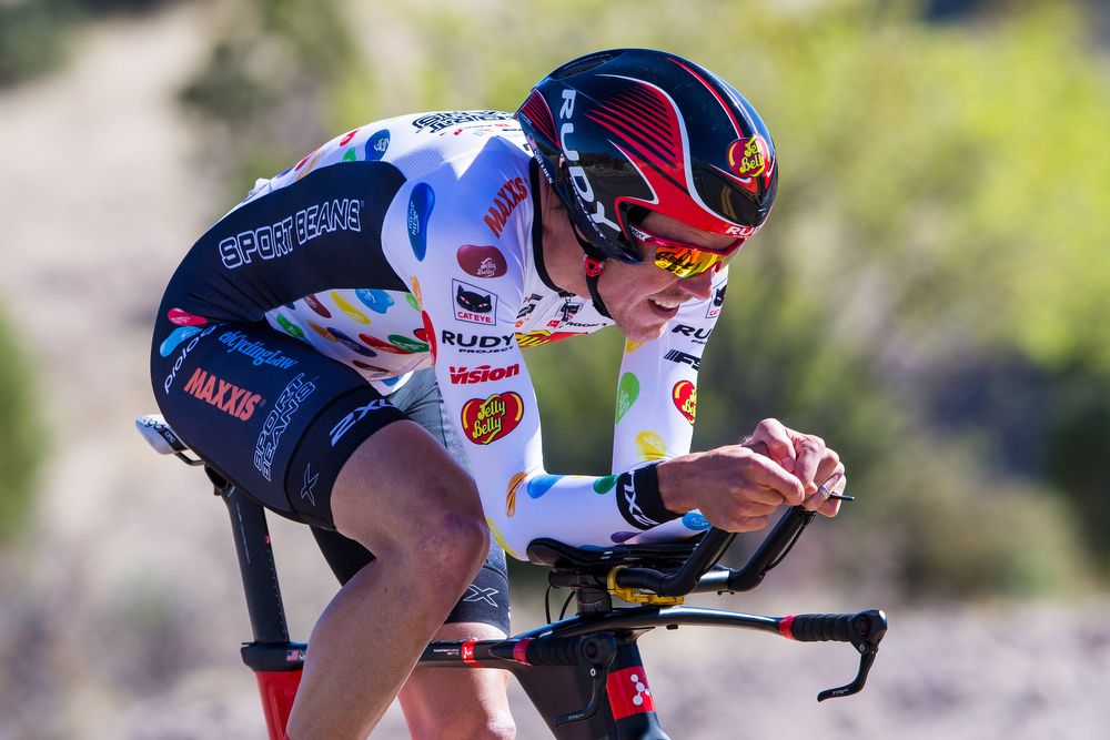 Taylor Shelden (Jelly Belly presented by Maxxis) during stage 3 of the Tour of The Gila