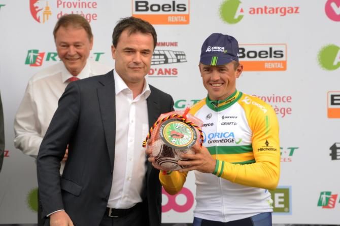 A very happy Simon Gerrans (Orica-GreenEdge)