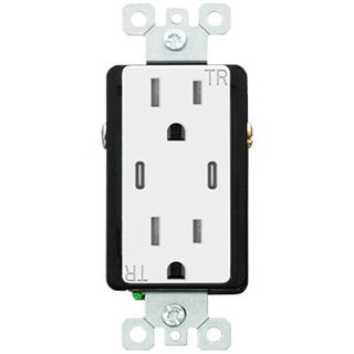 ELEGRP 30W dual USB-C wall outlet