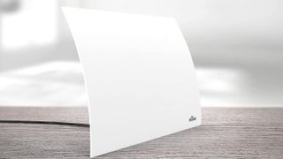The mohu arc indoor antenna on a table