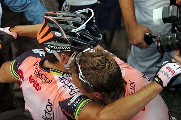 Predictor-Lotto did an incredible job to ride McEwen back into the race after his untimely crash 23 kilometres before the finish.