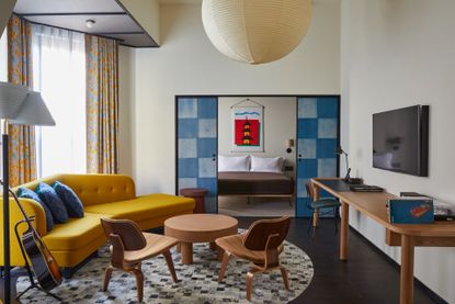 Image of hotel living room