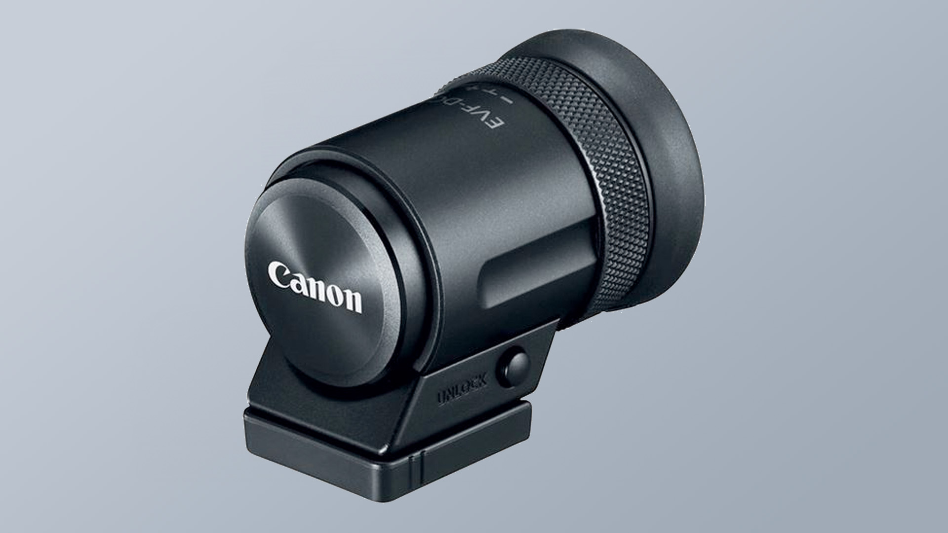 Uma imagem simulada da suposta câmera sem espelho Canon EOS R100