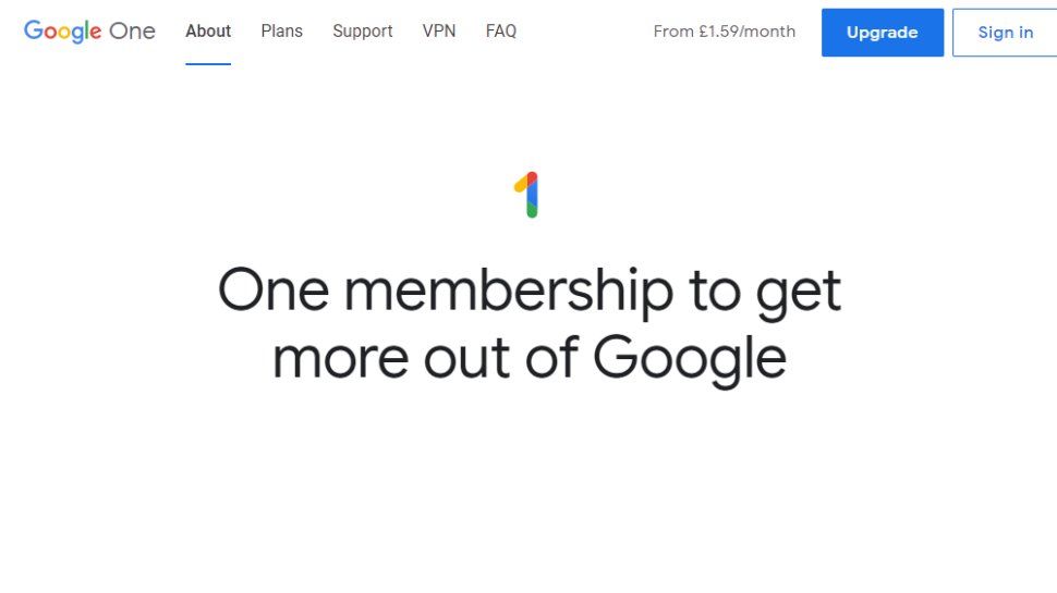 Google One could be set to offer more free storage TechRadar