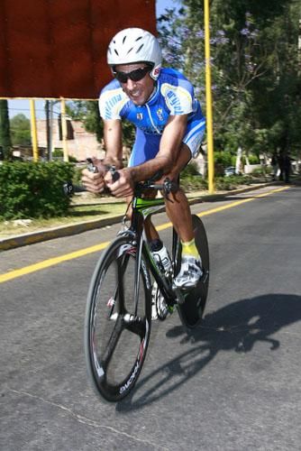 Matias Medici (Argentina) finished just a second outside the medal's in the elite men's race