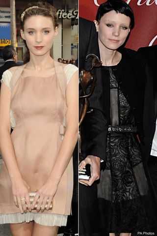 Rooney Mara - The Girl With the Dragon Tattoo - Celebrity News - Marie Claire