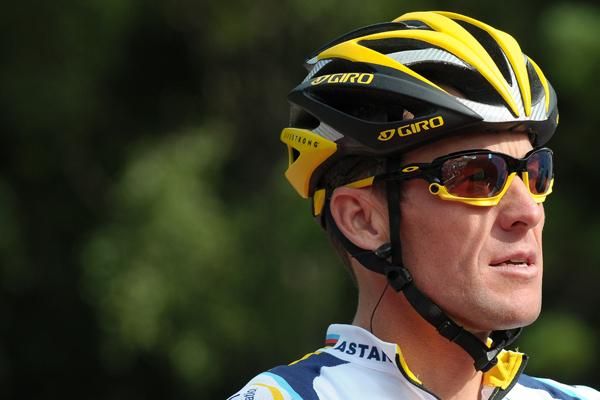 All obligations fulfilled, it was time to get in the zone for the start of stage one for Lance Armstrong.