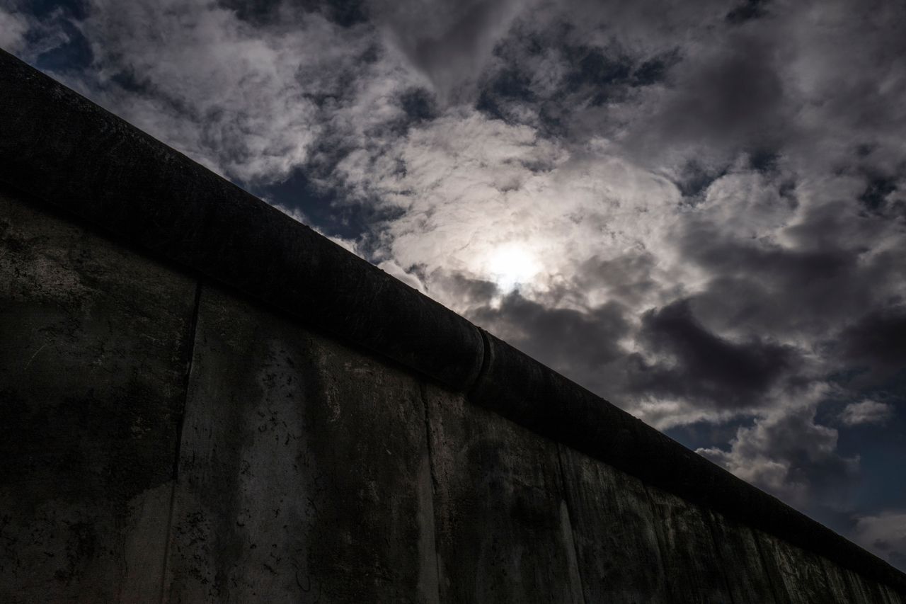 The Berlin Wall. 