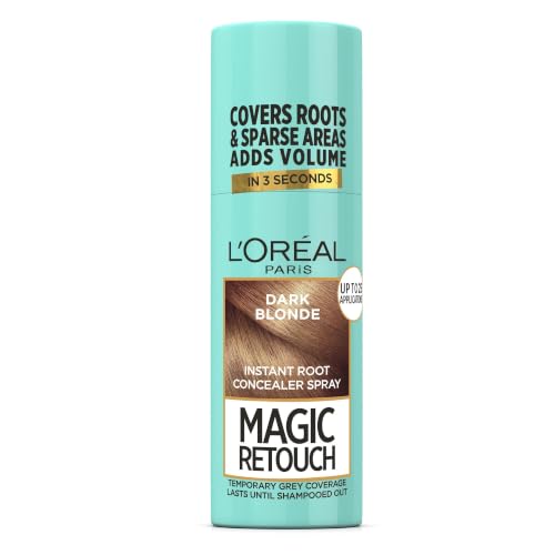 L'or&amp;eacute;al Paris Magic Retouch Temporary Root Touch Up Spray, Dark Blonde 75ml
