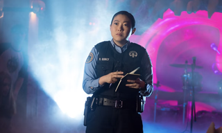 Awkwafina as Rebecca Quincy in Renfield