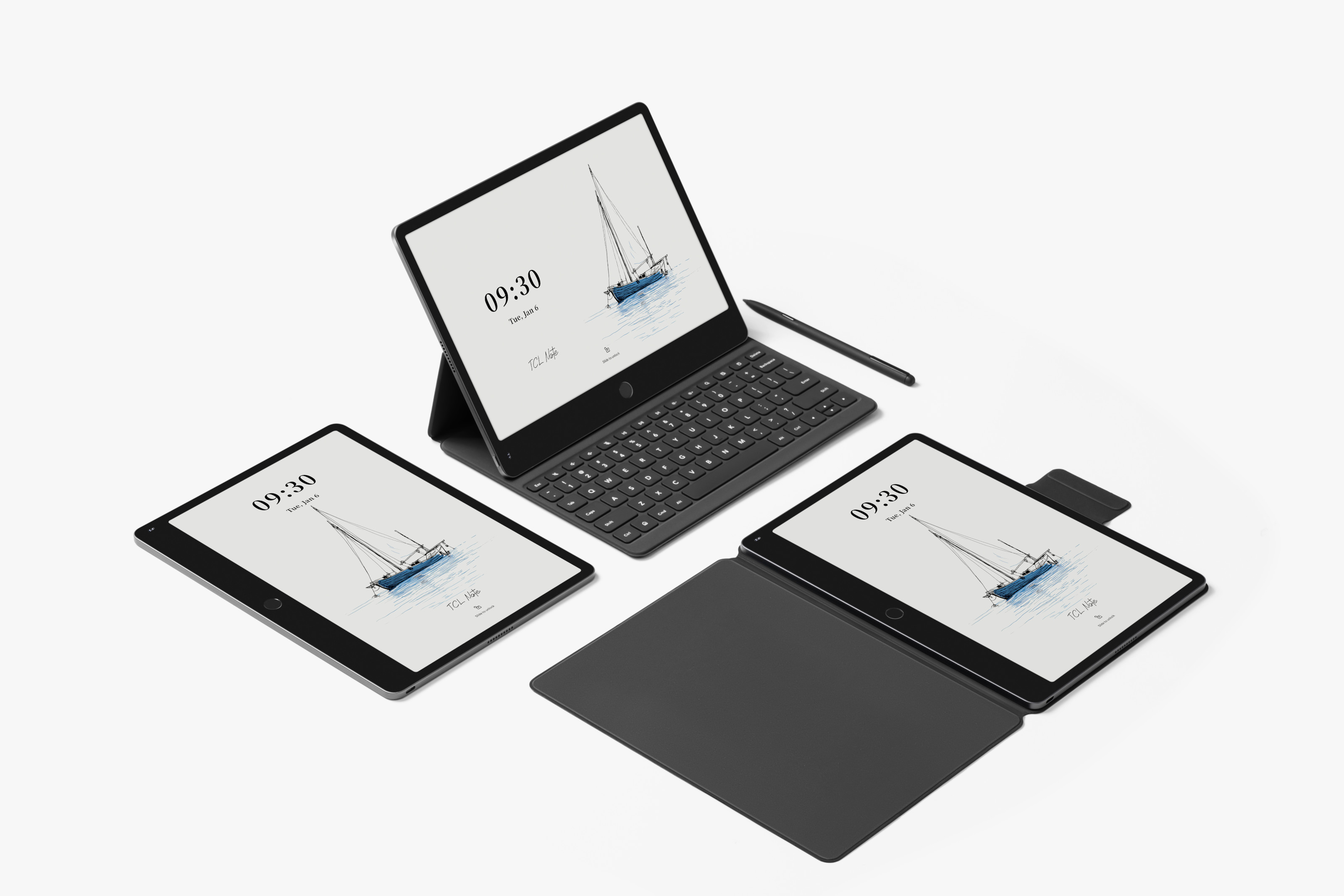 TCL Note A1 NXTPAPER with accessories