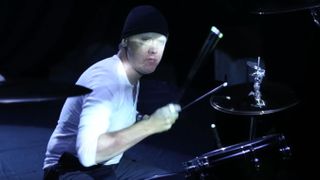 A still from Metallica's Behind The Video clip for Dream No More