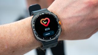 ECG on the Samsung Galaxy Watch Ultra