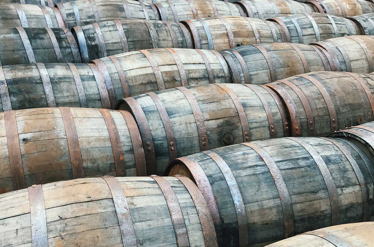 barrel-aged whiskies