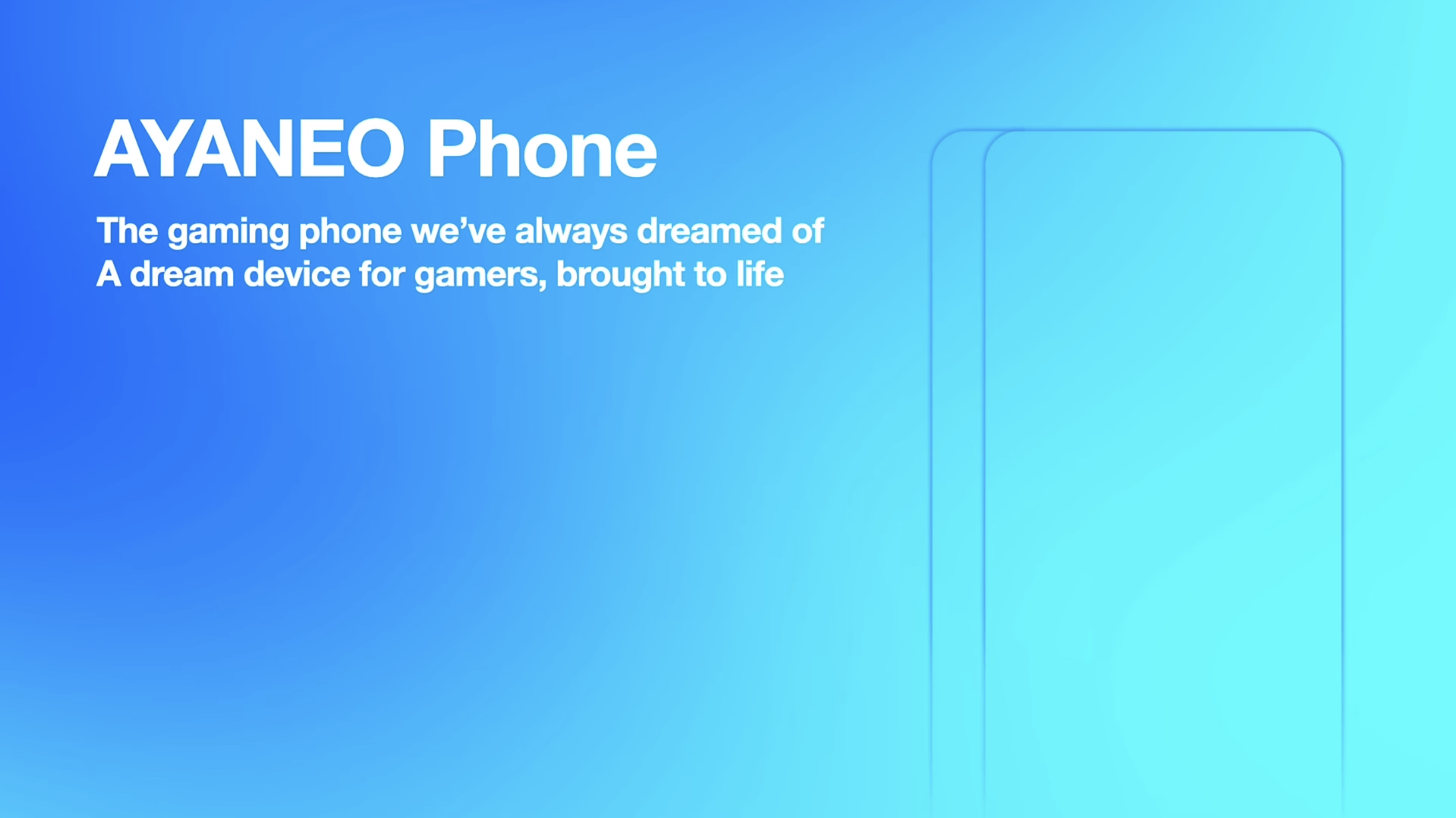 AYANEO Slide Phone Teaser from Strategy Sharing Session