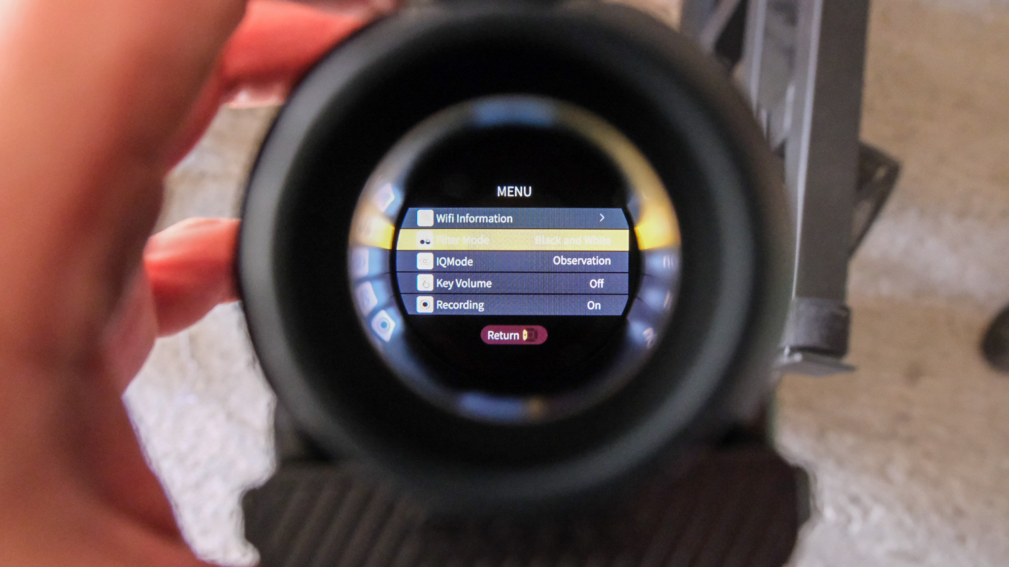 Akaso Sight-300 detail shot