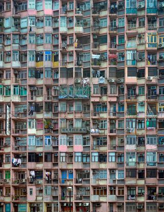 Architecture of Density: Michael Wolf lenses Hong Kong's teeming urban ...