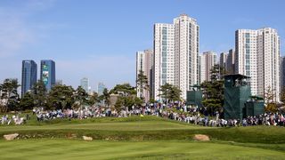 The 14th hole at Jack Nicklaus Golf Club Korea