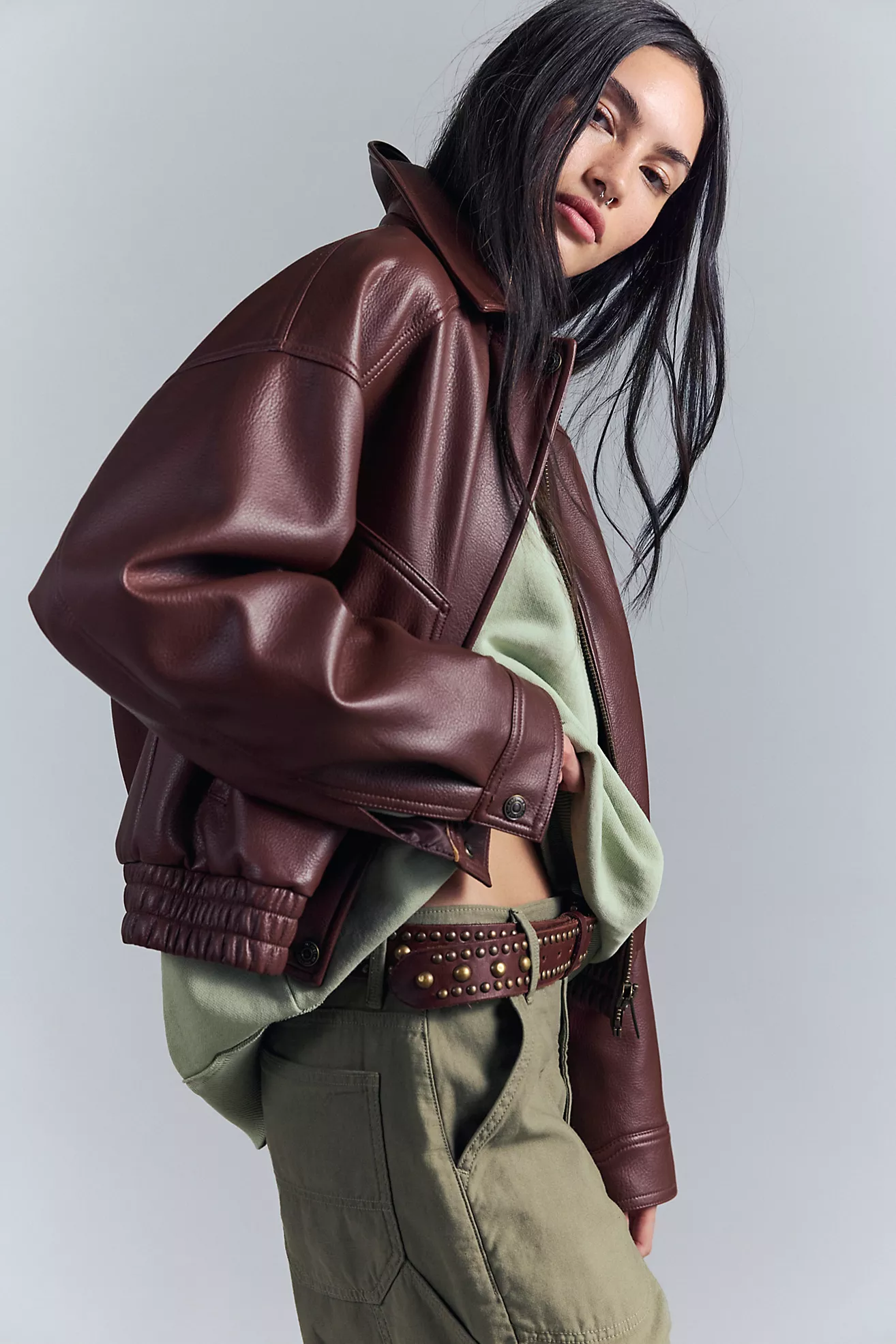 We the Free Farley Vegan Bomber Jacket