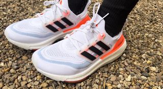 a photo of the upper of the adidas ultraboost light