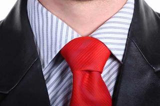 red tie