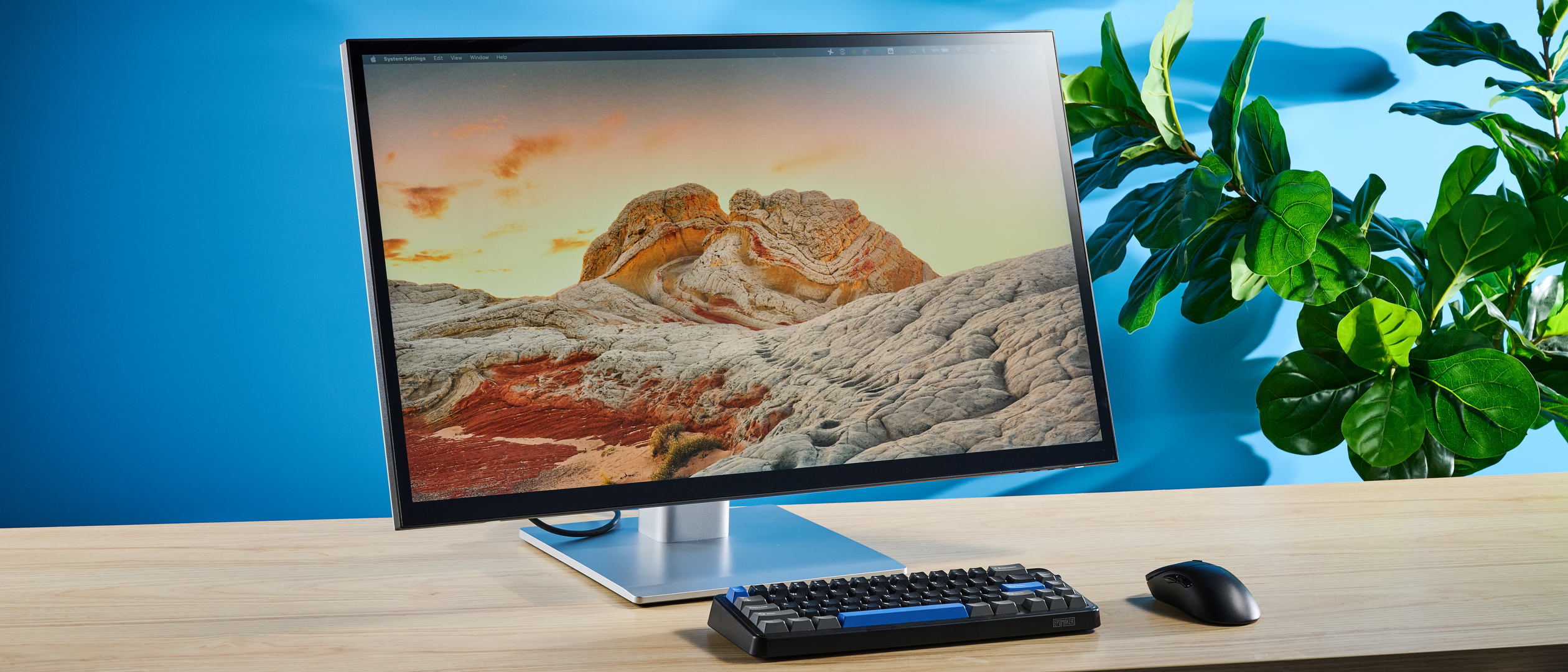 An Alogic Clarity 6K Touch touchscreen monitor